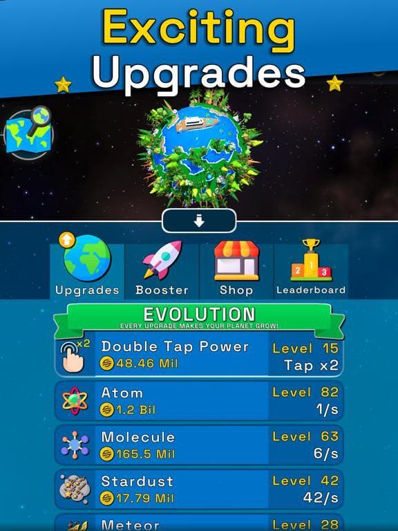 Planet Evolution: Idle Clicker screenshot 5