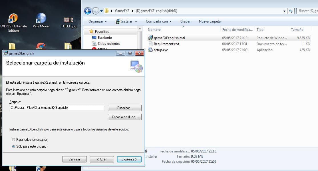 GameEXE screenshot 3