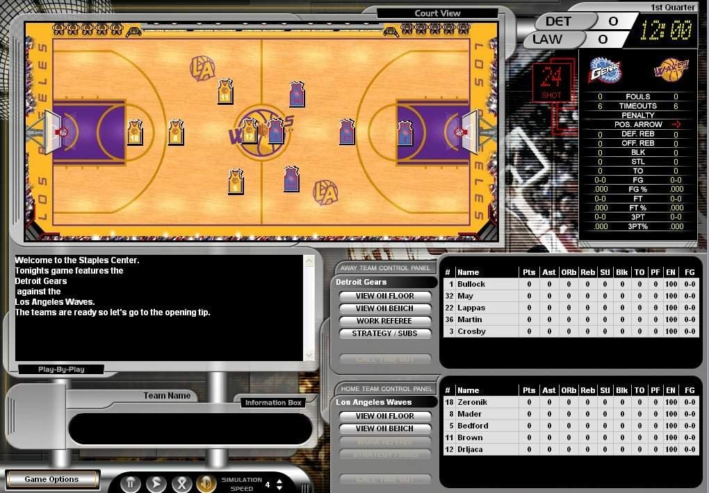 Total Pro Basketball 2005 screenshot 5
