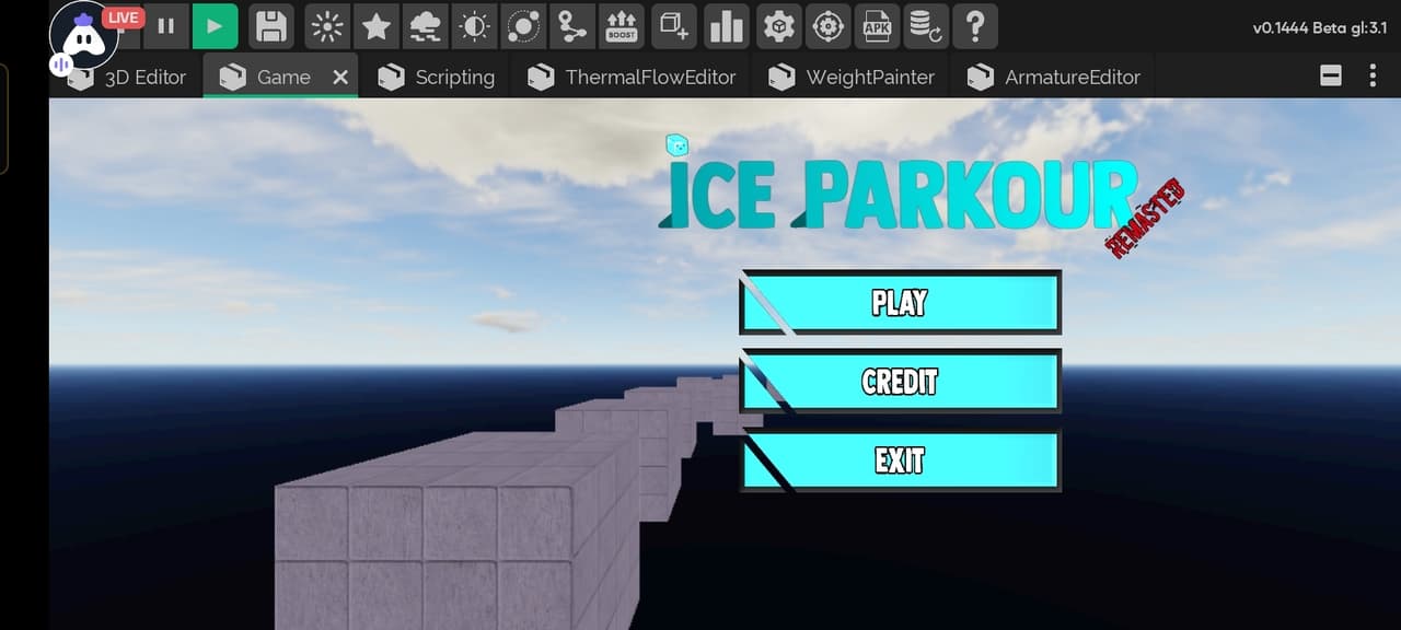 Ice Parkour Remasted screenshot 2