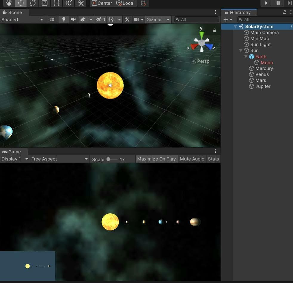 Solar System Simulation (MrQuazar) screenshot 3