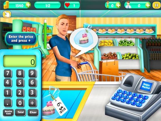 Supermarket Shop Cash Register screenshot 4