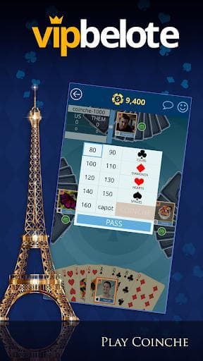 Belote ♥️ VIP Belote online multiplayer free cards screenshot 4