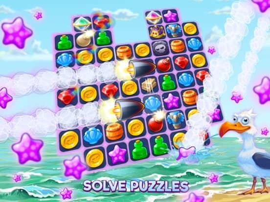 Pirates & Pearls: Match 3 Game screenshot 3