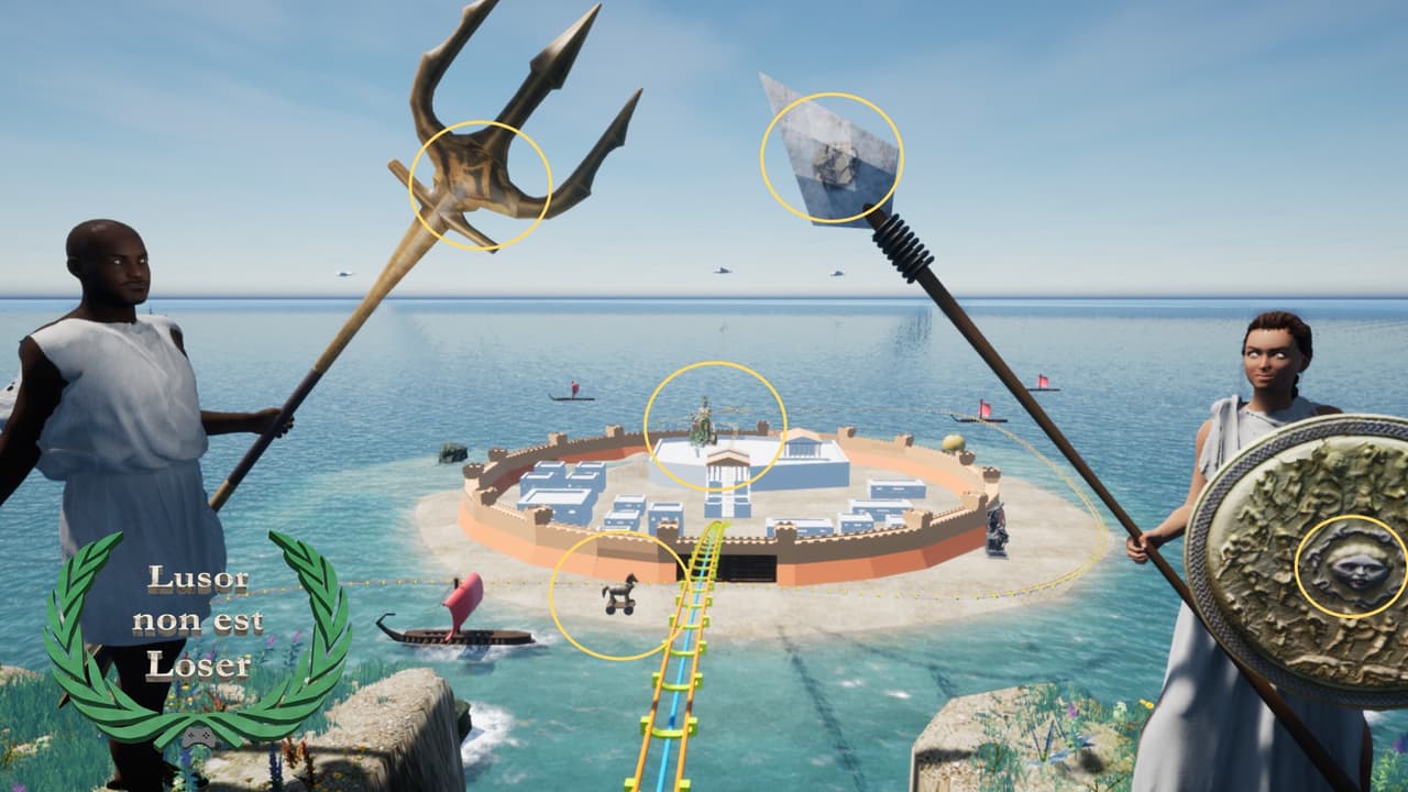 Mythology Roller Coaster screenshot 2