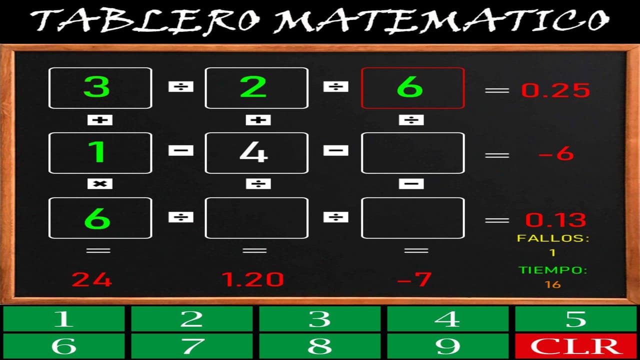 Tablero matematico screenshot 6