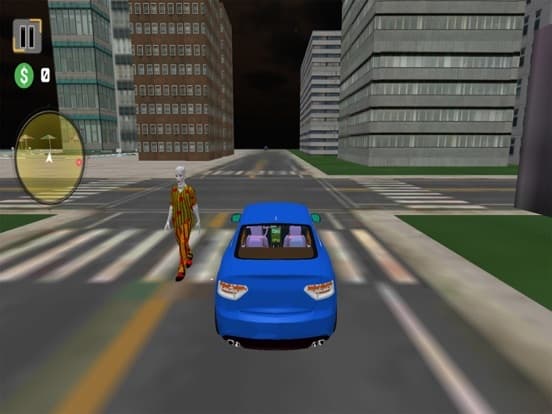 Scary Clown Crime Gang Attack screenshot 3