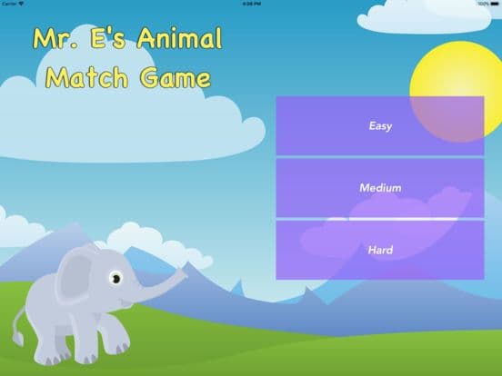 Mr. Es Animal Match Game screenshot 2