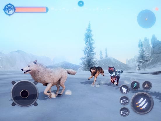 Wild Wolf Animals Simulator 3d screenshot 3