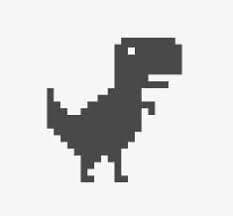 chrome dinosaur (Thamer)