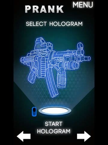 Hologram Weapon 3D Simulator screenshot 3