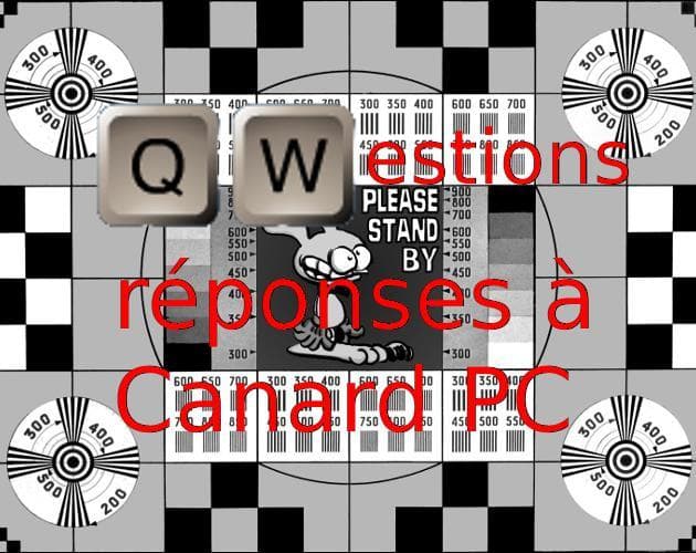 QWestions réponses à Canard PC