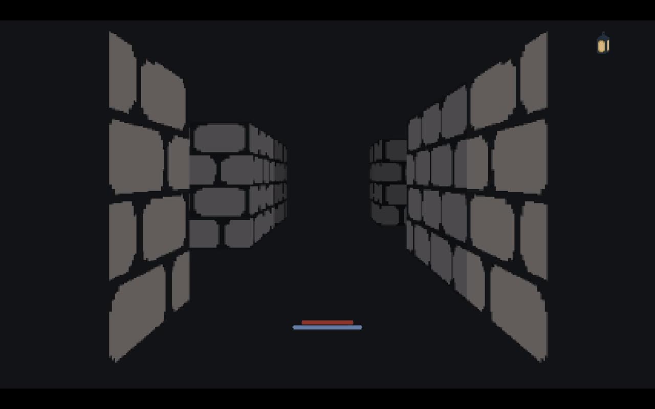 Gdevelop5 - pseudo 3D dungeon crawler screenshot 3