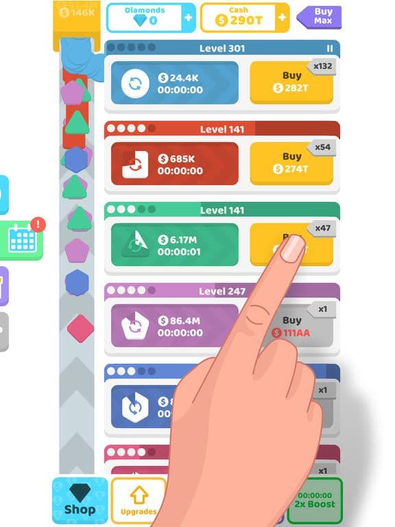 Idle Shapes screenshot 2