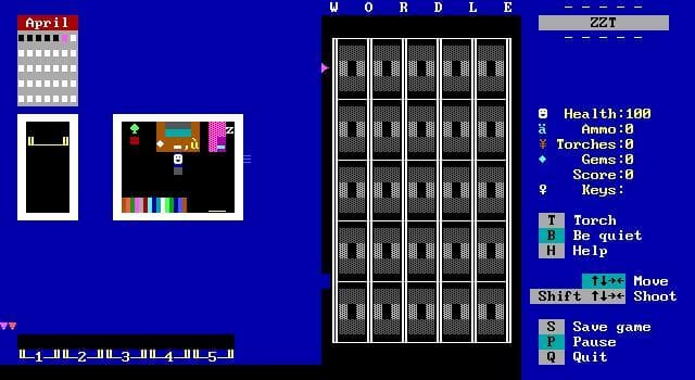 Wordles of ZZT screenshot 3