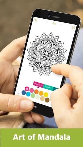 Color Mandala Book - Mandala Coloring Art screenshot 3