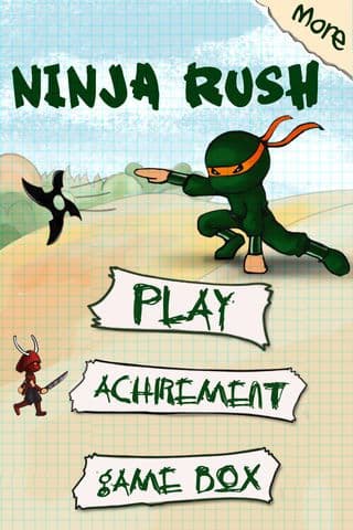 Ninja Rush Free screenshot 4