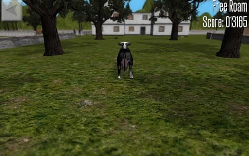 Crazy Cow Simulator FREE screenshot 2