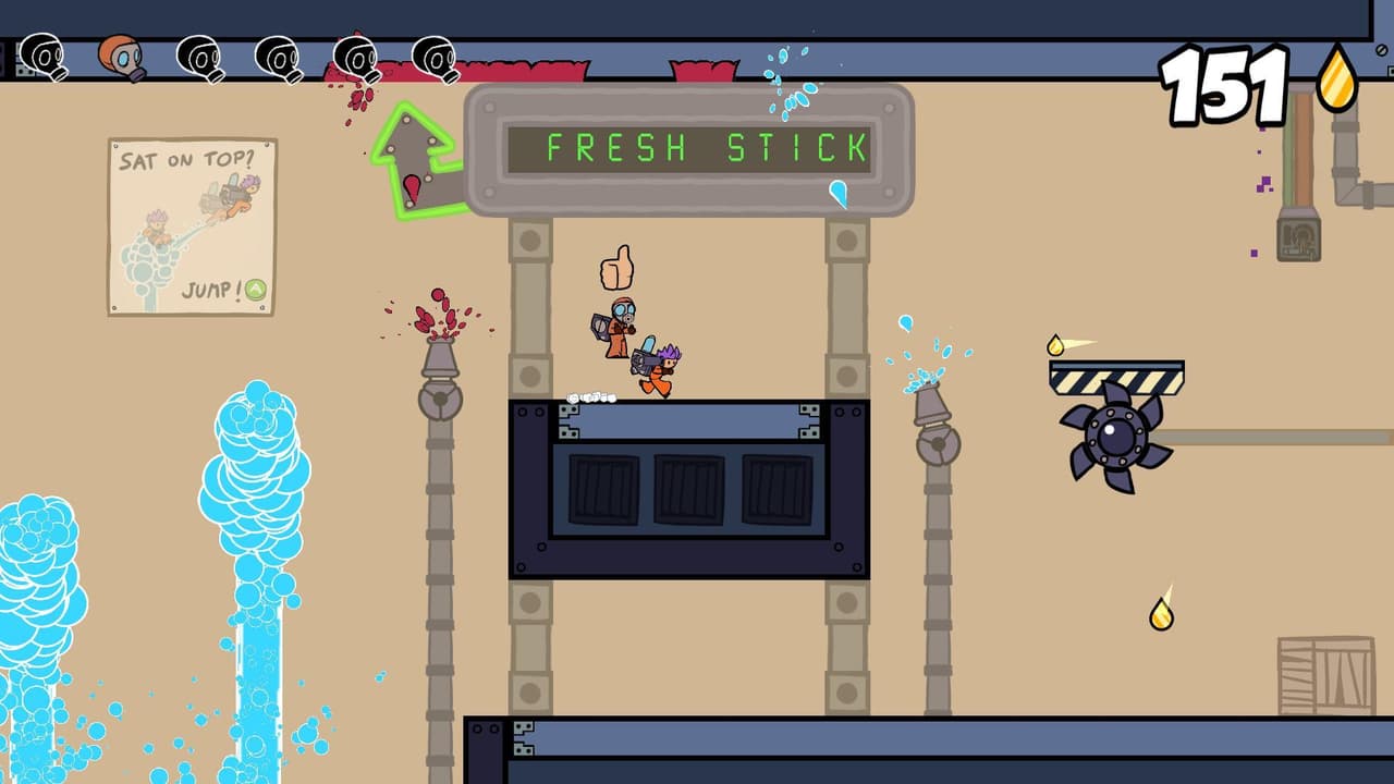 Splasher Early Demo screenshot 5