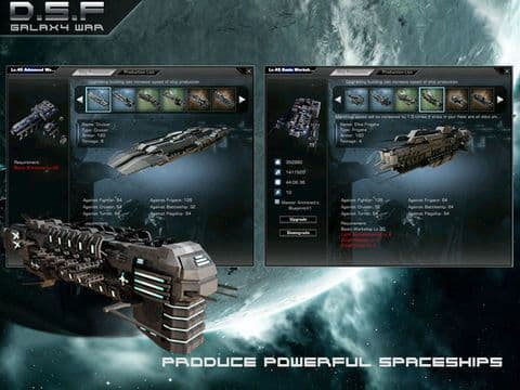 Deep Space Fleet: Galaxy War screenshot 4