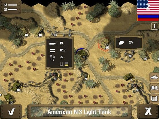 Tank Battle: North Africa Lite screenshot 2