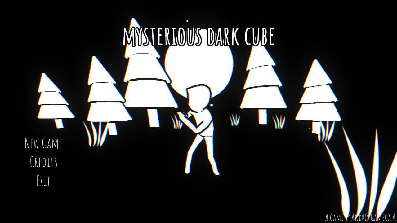Mysterious Dark Cube