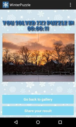 Winter Puzzle Free screenshot 6