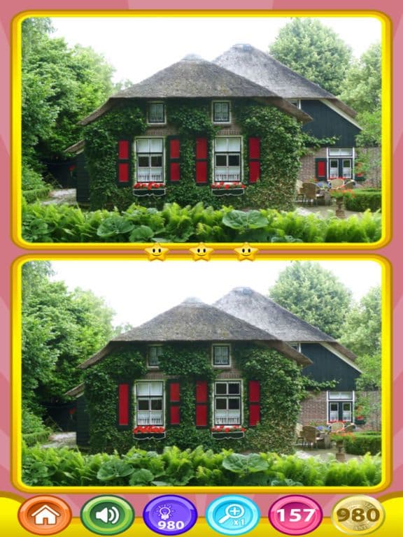 Find The Differences - Houses