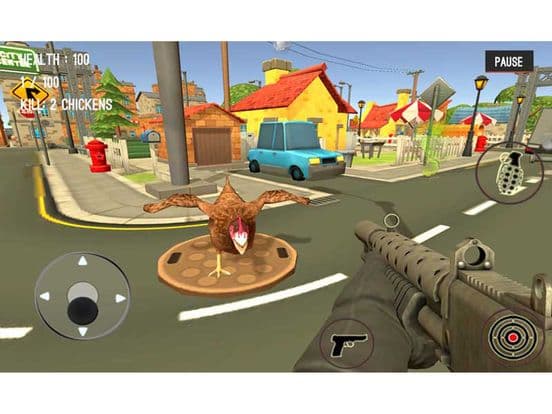 Wild Zoo Animals Hunting City screenshot 4