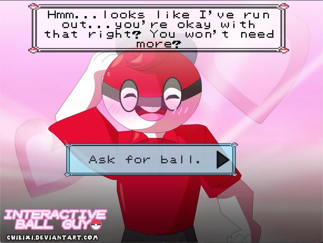 Interactive Ball Guy - Pokemon Sword and Shield Fan Game screenshot 4