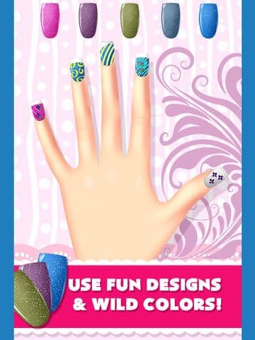 A+ Nail Salon Games & Designs Makeover Spa screenshot 3