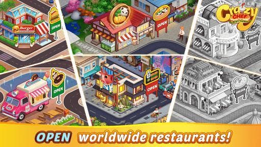 Crazy Chef: Craze Fast Restaurant Cooking Games screenshot 5