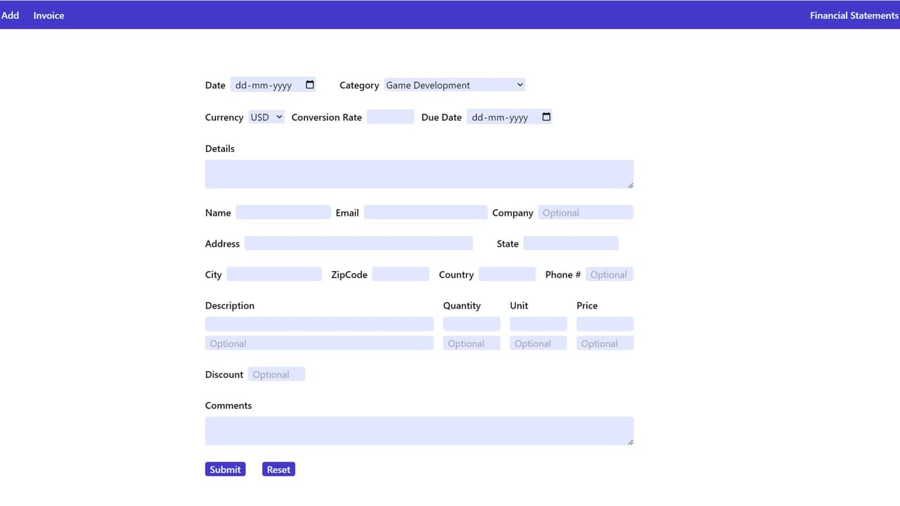 Accounting Software with Google Sheets