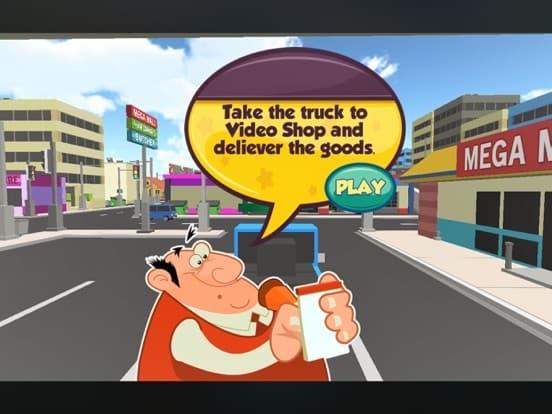 Gift Delivery Car: Driving & Parking in Block City screenshot 3