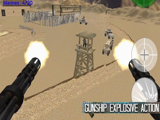 Helicopter Gunner Battle