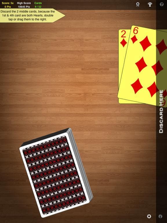 One Handed Solitaire screenshot 5