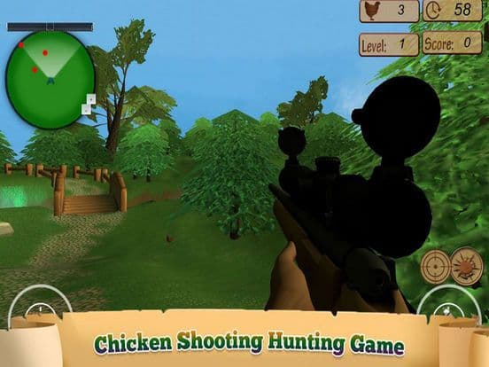 Sinper Chicken Shoot 3D screenshot 2