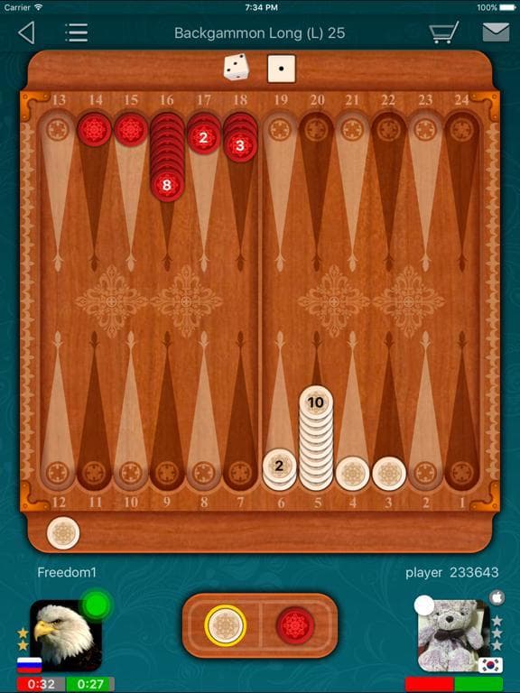 Backgammon LiveGames screenshot 3