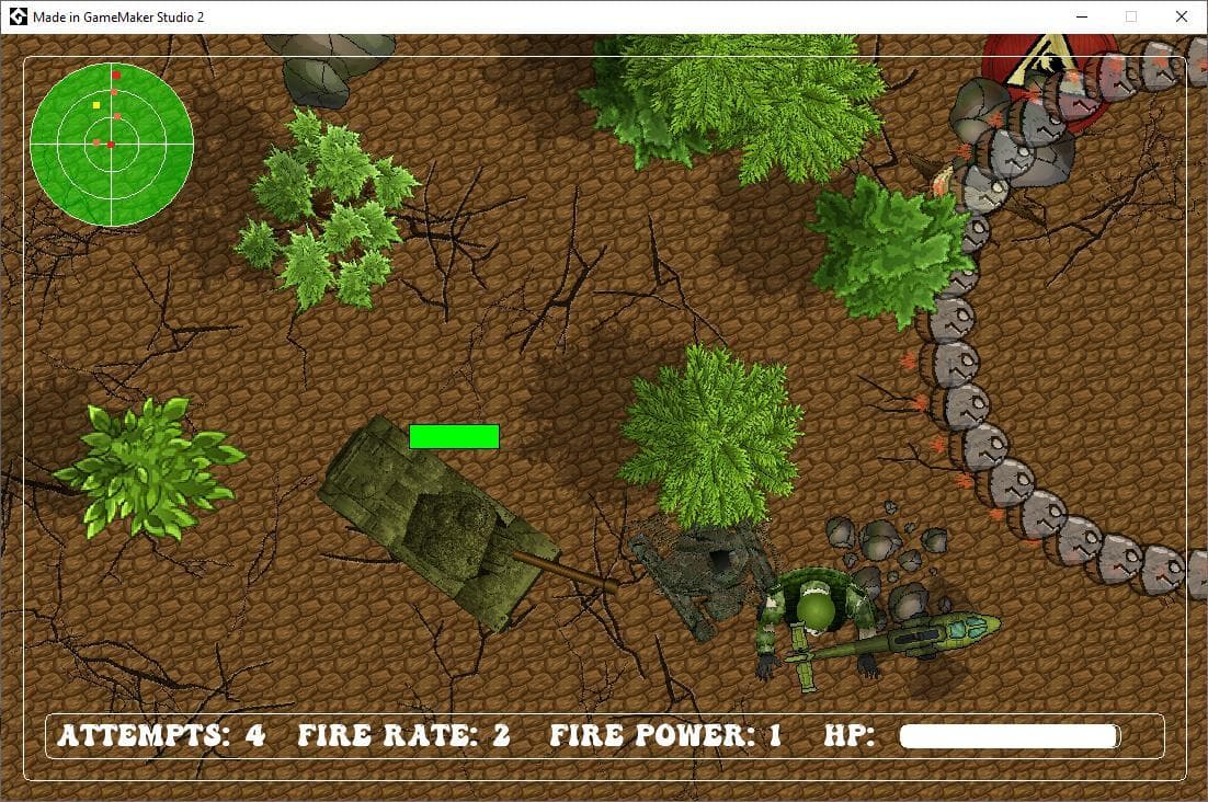 Hell-Copter - Accessible Game - Simple Control System