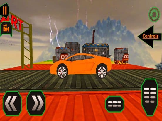 Extreme Space Car Drive screenshot 4
