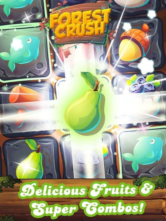 Forest Fruit Crush - Delicious Candy Line & Jelly screenshot 3