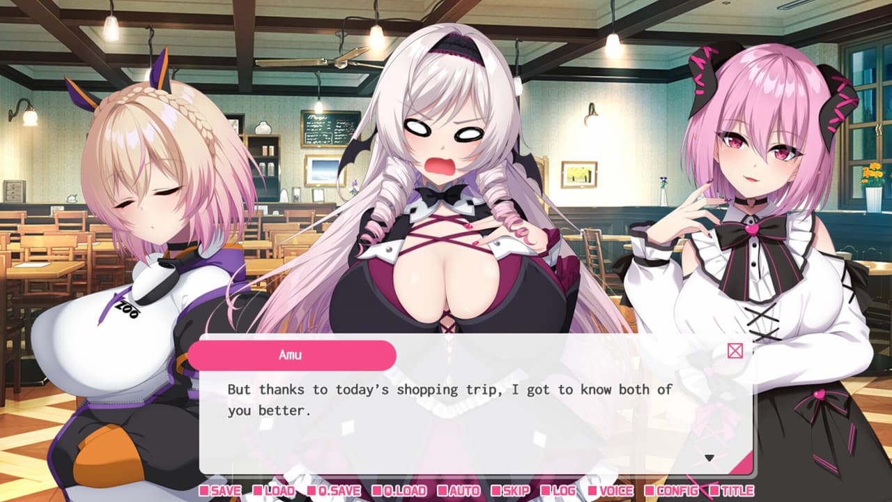 My oshi vtuber jumped through the screen and now were living together: Slightly psycho succubus ASMR streamer screenshot 4
