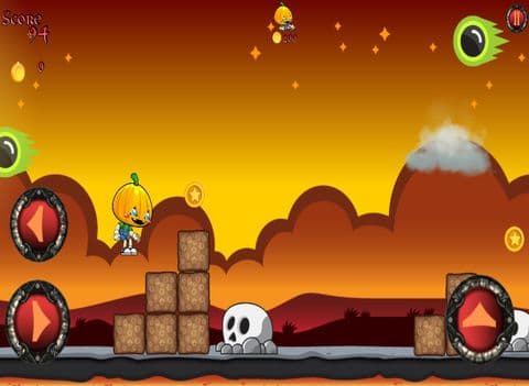 Pumpkin Boy Volcano Run screenshot 4