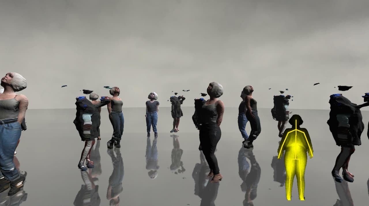 V.I. A MEDITATION AND MEDIATION BETWEEN THE PHYSICAL AND THE VIRTUAL SELF screenshot 3