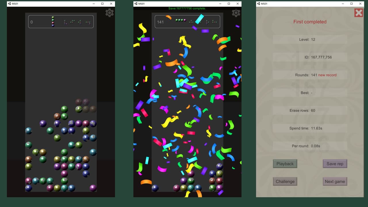 The puzzle of blocks screenshot 5