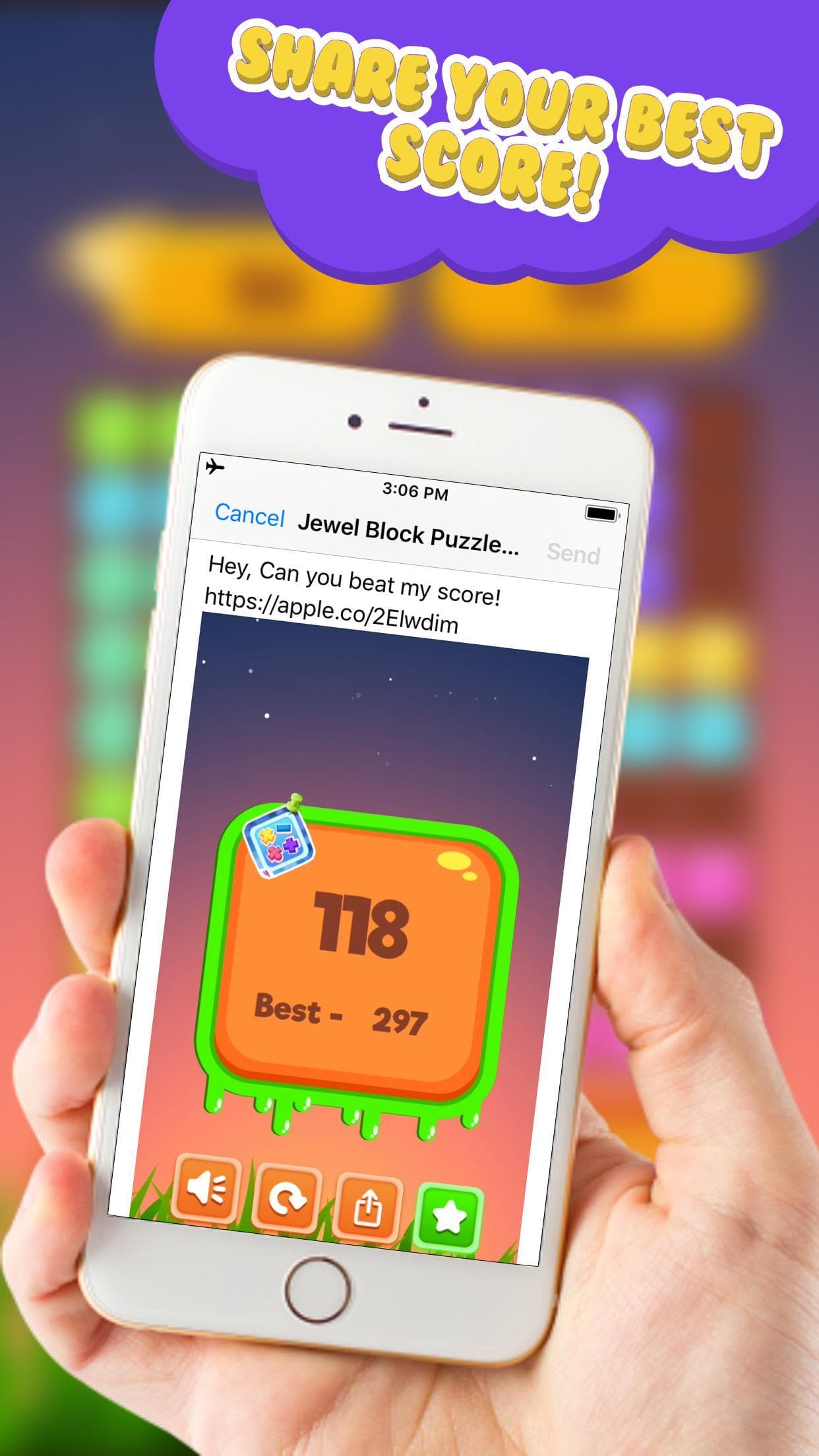 Jewel Block Puzzle Legend Lite screenshot 4
