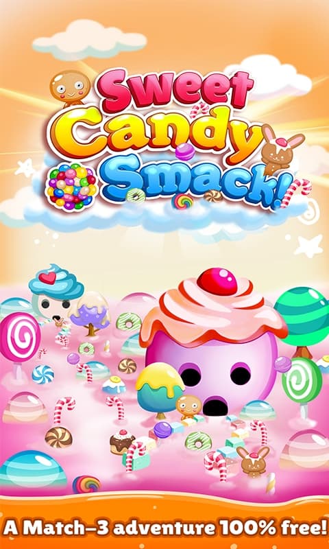 Candy Smack - Sweet Match 3 Crush Puzzle Game screenshot 5