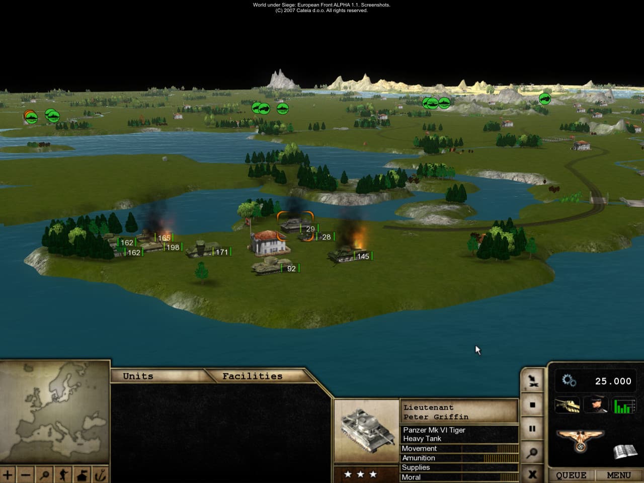World under Siege: European Front screenshot 2