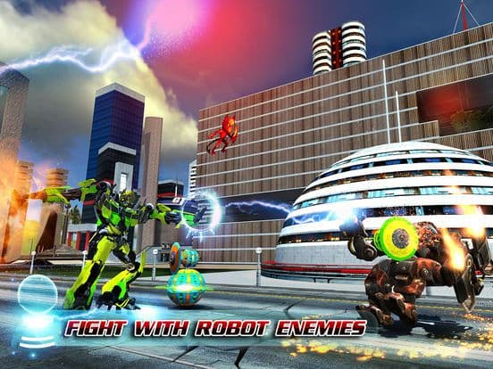Transforming Robot Ball War screenshot 4