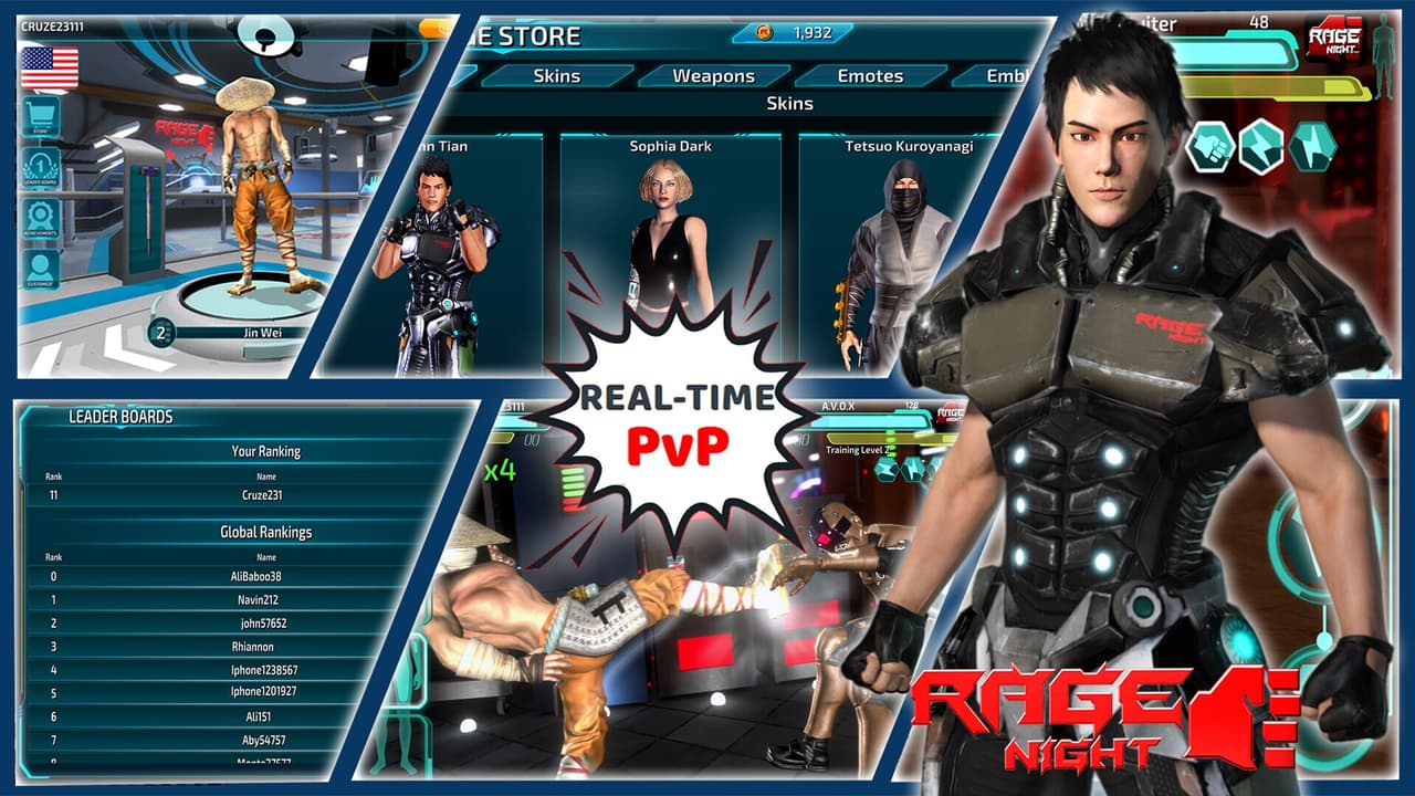Rage Night screenshot 3
